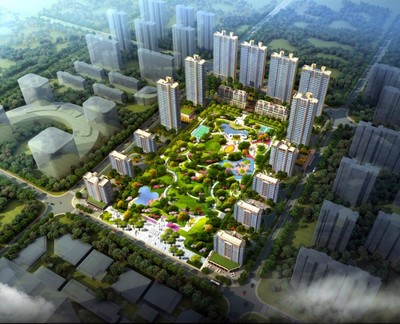 華新時代公園項目舉行開工奠基儀式